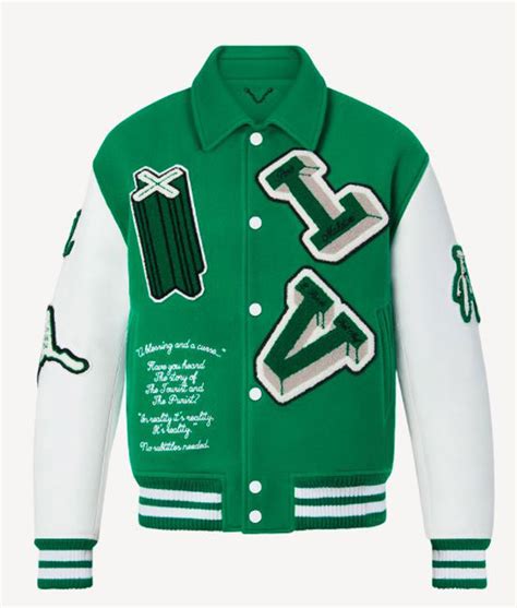 louis vuitton versity jacket|louis vuitton varsity jacket men.